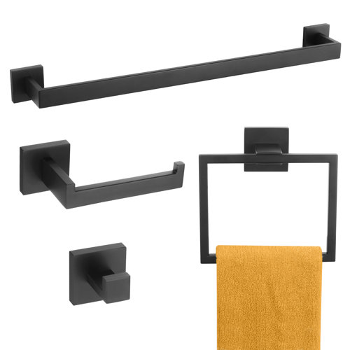 Wayfair Black Bathroom Hardware Sets You'll Love in 2023